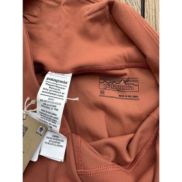 Patagonia Women's Maipo 7/8 Length Tights (Burl Red) Size Medium NWT $119 Retail - Picture 4 of 6